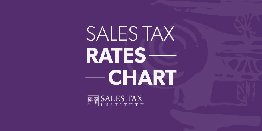 Texas Sales Tax Chart 2016