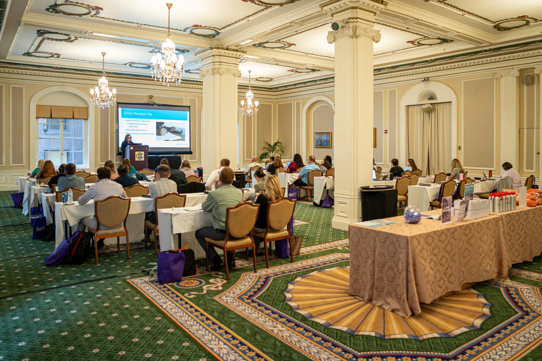 Attendees at a past Advanced Sales and Use Tax Workshop